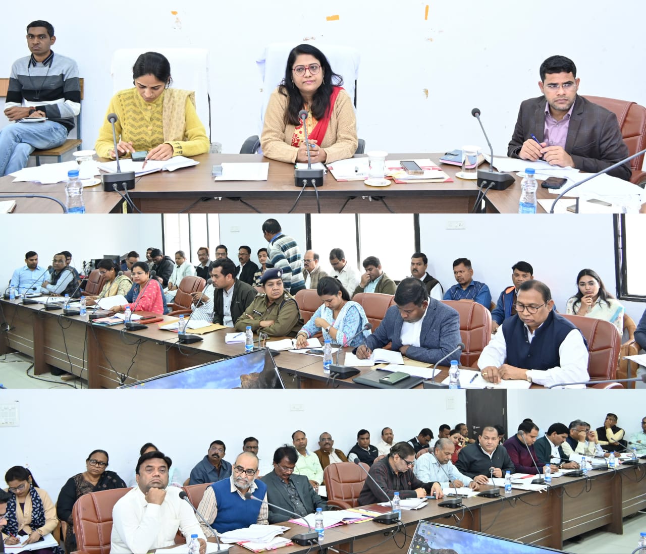 कलेक्टर प्रियंका ऋषि महोबिया ने राज्य सरकार की सर्वोच्च प्राथमिकता वाली योजनाओं का क्रियान्वयन समय सीमा में पूर्ण करने के निर्देश अधिकारियों को दिए, महतारी वंदन योजना, पीएम जनमन योजना, राशन कार्ड नवीनीकरण का कार्य नियत समय में पूर्ण करने के निर्देश
